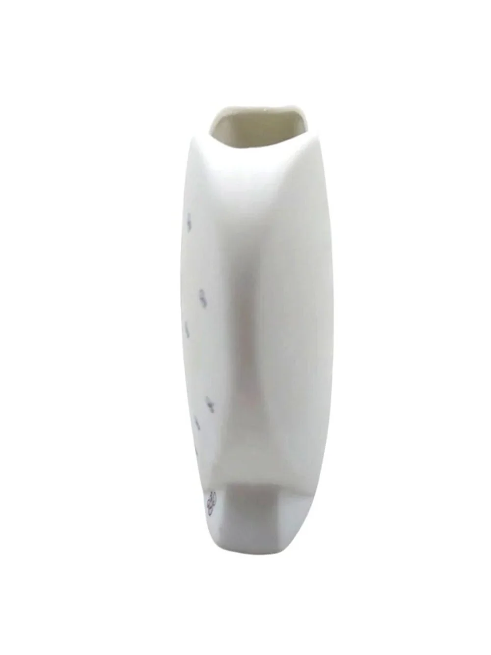 Precious Moments Vase Wedding Heaven Bless You Porcelain Heart Shaped 1988 Gift